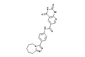 2,4-diketo-N-[4-(6,7,8,9-tetrahydro-5H-[1,2,4]triazolo[4,3-a]azepin-3-yl)phenyl]-1H-pyrido[2,3-d]pyrimidine-6-carboxamide