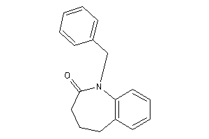 Image of 1-benzyl-4,5-dihydro-3H-1-benzazepin-2-one