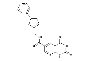 2,4-diketo-N-[(5-phenyl-2-furyl)methyl]-1H-pyrido[2,3-d]pyrimidine-6-carboxamide