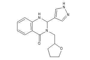 2-(1H-pyrazol-4-yl)-3-(tetrahydrofurfuryl)-1,2-dihydroquinazolin-4-one