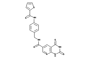 N-[4-(2-furoylamino)benzyl]-2,4-diketo-1H-pyrido[2,3-d]pyrimidine-6-carboxamide