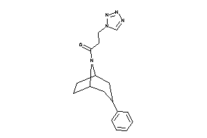 1-(3-phenyl-8-azabicyclo[3.2.1]octan-8-yl)-3-(tetrazol-1-yl)propan-1-one