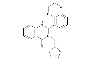 2-(2,3-dihydro-1,4-benzodioxin-5-yl)-3-(tetrahydrofurfuryl)-1,2-dihydroquinazolin-4-one