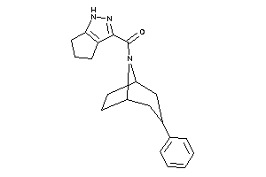 (3-phenyl-8-azabicyclo[3.2.1]octan-8-yl)-(1,4,5,6-tetrahydrocyclopenta[c]pyrazol-3-yl)methanone