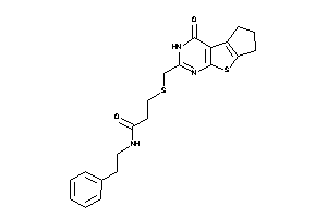 3-[(ketoBLAHyl)methylthio]-N-phenethyl-propionamide