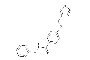 N-benzyl-4-(isoxazol-4-ylmethoxy)benzamide