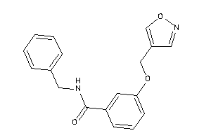 N-benzyl-3-(isoxazol-4-ylmethoxy)benzamide