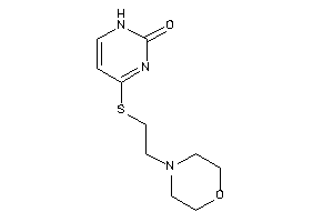 4-(2-morpholinoethylthio)-1H-pyrimidin-2-one