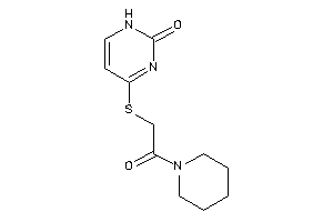 4-[(2-keto-2-piperidino-ethyl)thio]-1H-pyrimidin-2-one