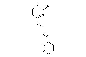 4-(cinnamylthio)-1H-pyrimidin-2-one