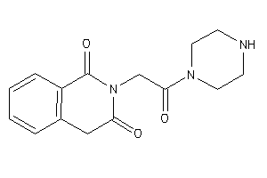 2-(2-keto-2-piperazino-ethyl)-4H-isoquinoline-1,3-quinone