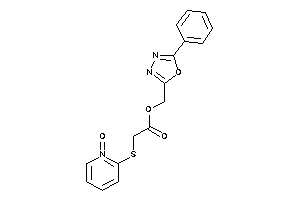 2-[(1-keto-2-pyridyl)thio]acetic Acid (5-phenyl-1,3,4-oxadiazol-2-yl)methyl Ester