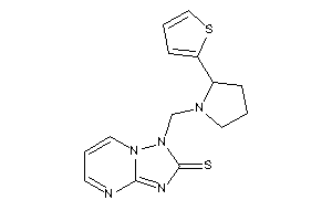 Image of 1-[[2-(2-thienyl)pyrrolidino]methyl]-[1,2,4]triazolo[1,5-a]pyrimidine-2-thione