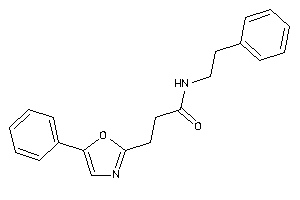 N-phenethyl-3-(5-phenyloxazol-2-yl)propionamide