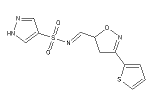 N-[[3-(2-thienyl)-2-isoxazolin-5-yl]methylene]-1H-pyrazole-4-sulfonamide