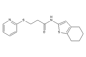 3-(2-pyridylthio)-N-(4,5,6,7-tetrahydrobenzothiophen-2-yl)propionamide