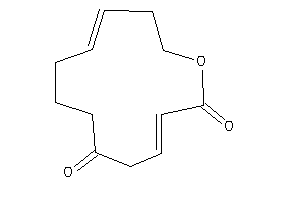 13-oxacyclotrideca-2,9-diene-1,5-quinone