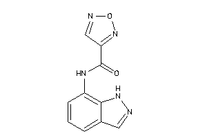 N-(1H-indazol-7-yl)furazan-3-carboxamide