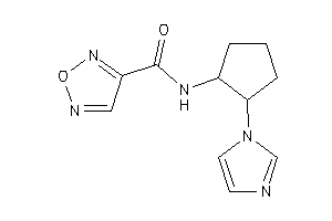 N-(2-imidazol-1-ylcyclopentyl)furazan-3-carboxamide