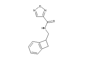 Image of N-(7-bicyclo[4.2.0]octa-1(6),2,4-trienylmethyl)furazan-3-carboxamide