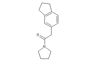 2-indan-5-yl-1-pyrrolidino-ethanone