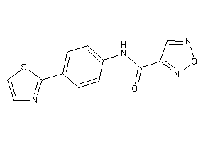 N-(4-thiazol-2-ylphenyl)furazan-3-carboxamide