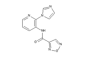 N-(2-imidazol-1-yl-3-pyridyl)furazan-3-carboxamide