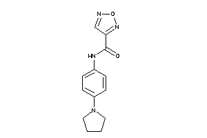 N-(4-pyrrolidinophenyl)furazan-3-carboxamide