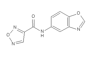 N-(1,3-benzoxazol-5-yl)furazan-3-carboxamide