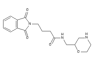 N-(morpholin-2-ylmethyl)-4-phthalimido-butyramide