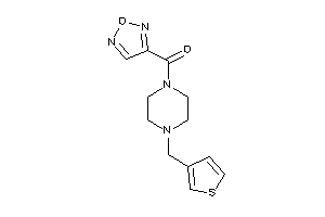 Furazan-3-yl-[4-(3-thenyl)piperazino]methanone