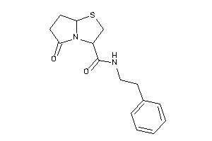 5-keto-N-phenethyl-3,6,7,7a-tetrahydro-2H-pyrrolo[2,1-b]thiazole-3-carboxamide