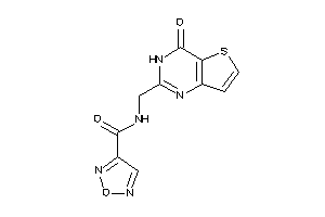 N-[(4-keto-3H-thieno[3,2-d]pyrimidin-2-yl)methyl]furazan-3-carboxamide