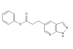 3-(1H-pyrazolo[3,4-b]pyridin-5-yl)propionic Acid Phenyl Ester