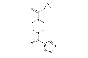 Cyclopropyl-[4-(furazan-3-carbonyl)piperazino]methanone