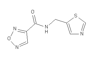 N-(thiazol-5-ylmethyl)furazan-3-carboxamide