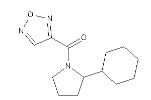 (2-cyclohexylpyrrolidino)-furazan-3-yl-methanone