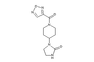 1-[1-(furazan-3-carbonyl)-4-piperidyl]-2-imidazolidinone