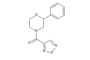 Furazan-3-yl-(2-phenylmorpholino)methanone