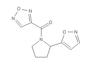 Furazan-3-yl-(2-isoxazol-5-ylpyrrolidino)methanone