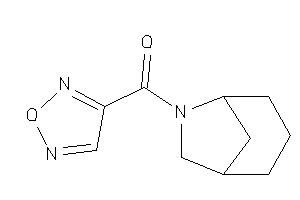 6-azabicyclo[3.2.1]octan-6-yl(furazan-3-yl)methanone