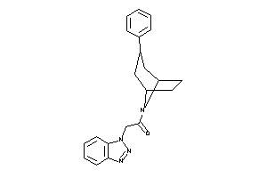 2-(benzotriazol-1-yl)-1-(3-phenyl-8-azabicyclo[3.2.1]octan-8-yl)ethanone