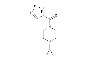 (4-cyclopropylpiperazino)-furazan-3-yl-methanone