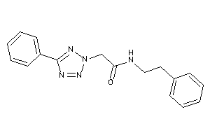 N-phenethyl-2-(5-phenyltetrazol-2-yl)acetamide