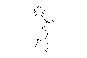 N-(1,4-dioxan-2-ylmethyl)furazan-3-carboxamide