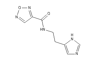 Image of N-[2-(1H-imidazol-5-yl)ethyl]furazan-3-carboxamide