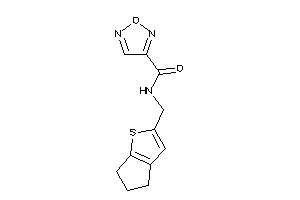 N-(5,6-dihydro-4H-cyclopenta[b]thiophen-2-ylmethyl)furazan-3-carboxamide