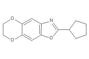 2-cyclopentyl-6,7-dihydro-[1,4]dioxino[2,3-f][1,3]benzoxazole