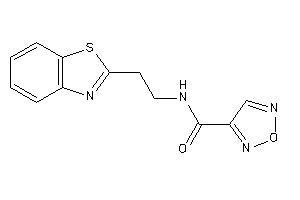 N-[2-(1,3-benzothiazol-2-yl)ethyl]furazan-3-carboxamide