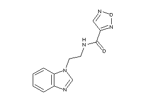 N-[2-(benzimidazol-1-yl)ethyl]furazan-3-carboxamide